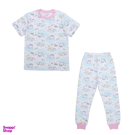 تیشرت و شلوار فیورلا مدل خوابالو کد 24210