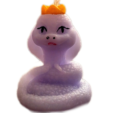 شمع دست ساز مدل مار نماد سال ۱۴۰۴