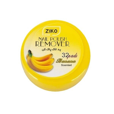 پد لاک پاک کن زیکو مدل Banana بسته 32 عددی