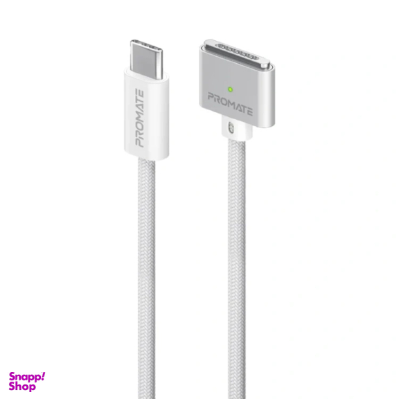 کابل شارژ مک بوک پرومیت مدل MAGCORD-140PD طول 2 متر