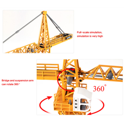 اسباب بازی کا دی دبلیو مدل  Tower Slewing Crane 1/50