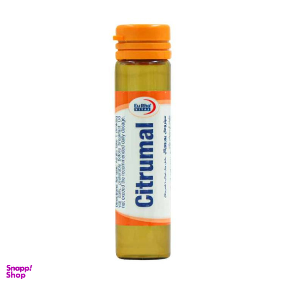 ویال خوراکی سیترومال لیکوئید یورو ویتال بسته 6 عددی