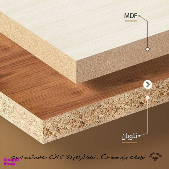 میز پاتختی مهیاس مدل کشو مخفی