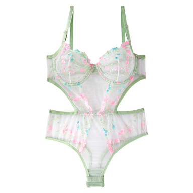 بادی زنانه نوشه پوش کد 90007 رنگ سفید