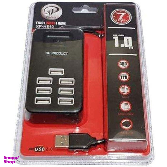 USB هاب 7 پورت ایکس پی-پروداکت مدل XP-HC810