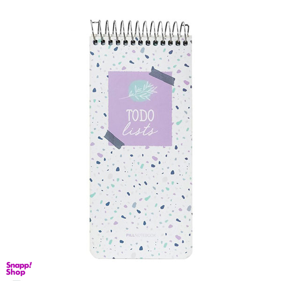 دفتر یادداشت پیل مدل To Do List طرح D2