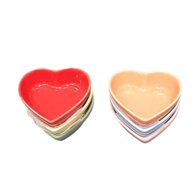 پیاله مدل قلب کد 107 مجموعه 6 عددی