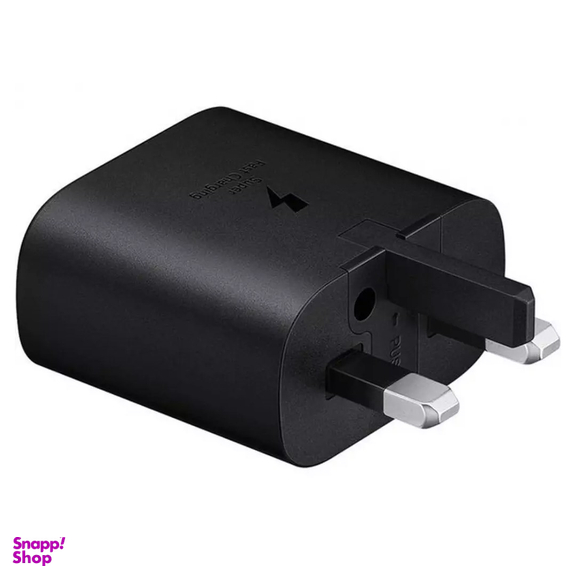 شارژر موبایل سه پین سامسونگ مدل Samsung Super Fast Charger 45W EP-TA845 به همراه کابل Type-C طول 1 متر