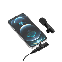 میکروفن یقه ای بی سیم مدل K11 Dual Lightning