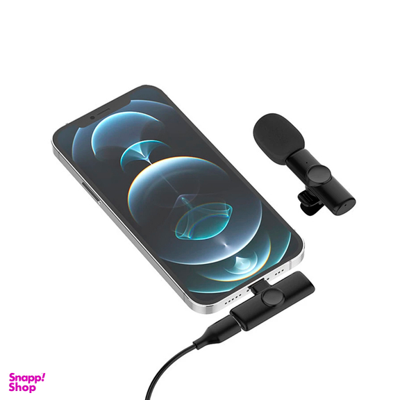 میکروفن یقه ای بی سیم مدل K11 Dual Lightning