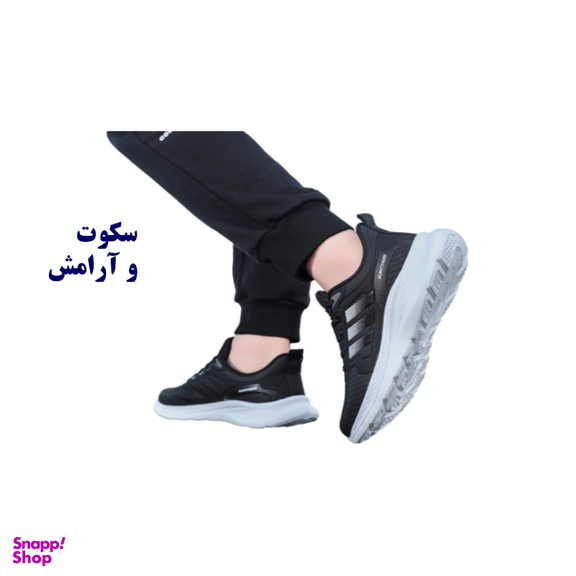 کفش راحتی مردانه مدل لایت رانینگ کد 204 رنگ مشکی