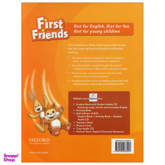 کتاب American First Friends اثر Susan lannuzzi انتشارات زبان مهر مجموعه 3 جلدی