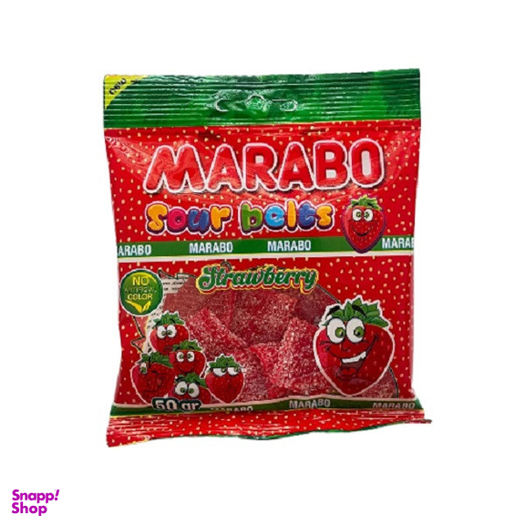 پاستیل میکس مارابو وزن 50 گرم بسته 16 عددی