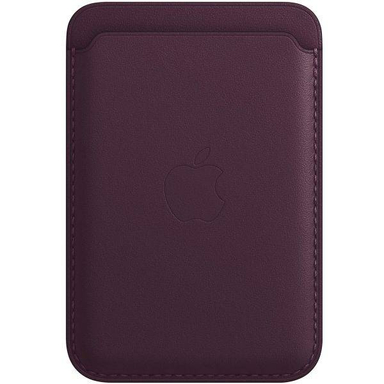 جا کارتی مغناطیسی پشت گوشی موبایل اپل مدل iPhone Leather MagSafe Wallet