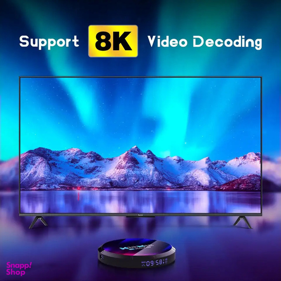 اندروید باکس اچ 96 مدل Max RK3528 4/32GB