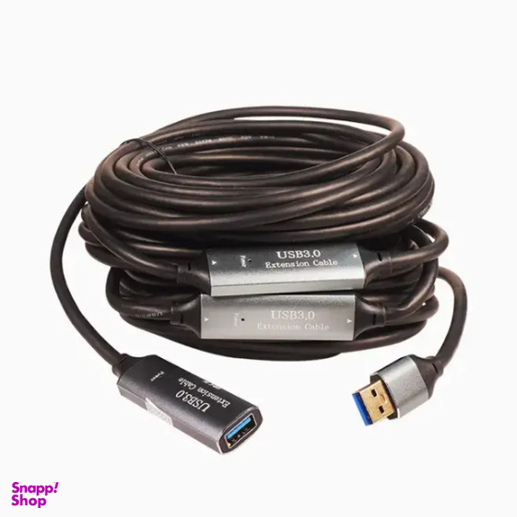 کابل افزایش طول اکتیو 3.0 USB کی نت مدل K-C34 طول 15 متر