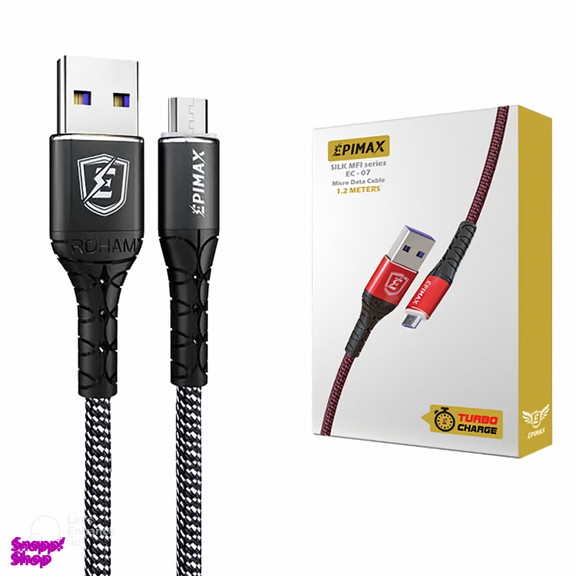 کابل دیتا USB به MicroUSB اپیمکس مدل EC-07 طول 1.2 متر