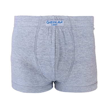 شورت مردانه گیزولان کد 107 رنگ طوسی