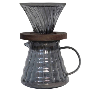 قهوه ساز یونیک لایف مدل V60 به همراه سرور