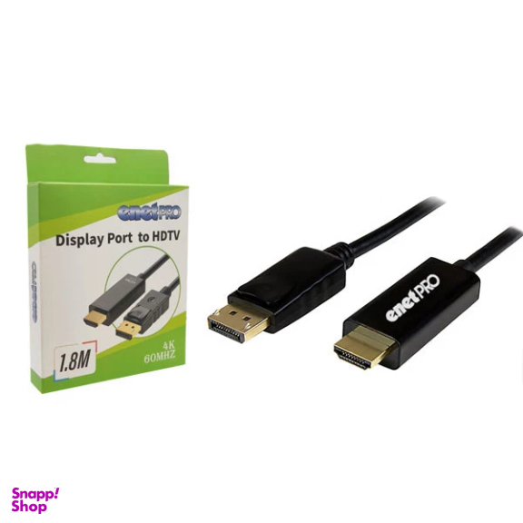 کابل display port to hdtv 4k ای نت مدل 16