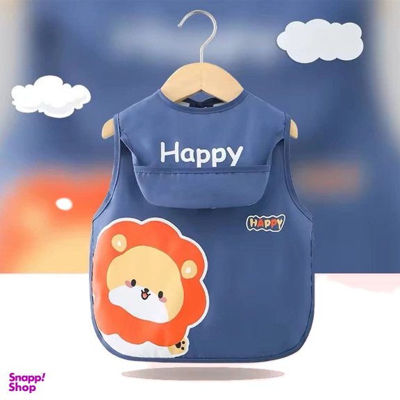 پیش بند نوزاد مدل شیر هپی