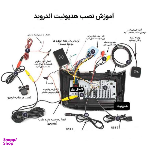 مانیتور اندروید خودرو ایکس مکس مدل Z100 مناسب تیبا 2