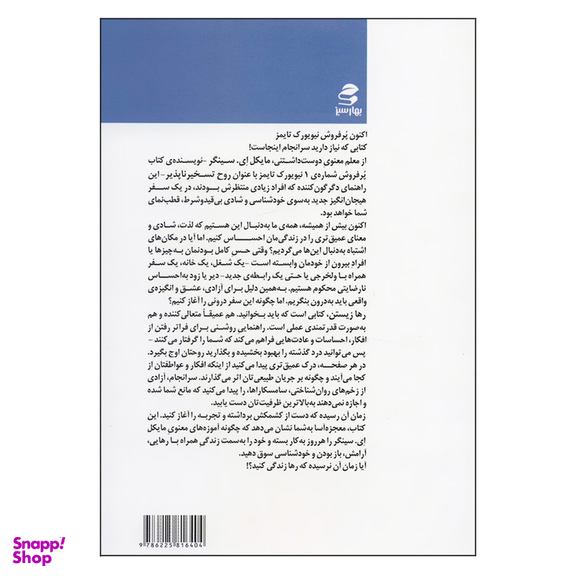 کتاب رها زیستن اثر مایکل ای سینگر انتشارات بهار سبز