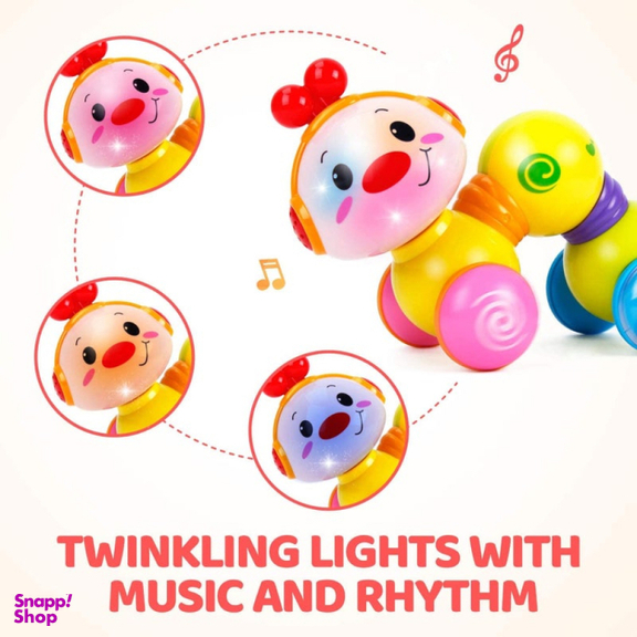 کرم خزنده موزیکال هولی تویز مدل 997 Hola Toys