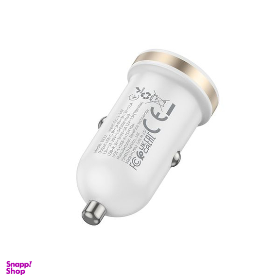 شارژر فندکی 30 وات بروفون مدل BZ22 PD+QC3.0