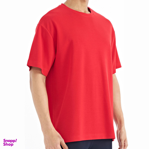 تیشرت اورسایز آستین کوتاه مردانه نوزده نودیک مدل TS1963 R