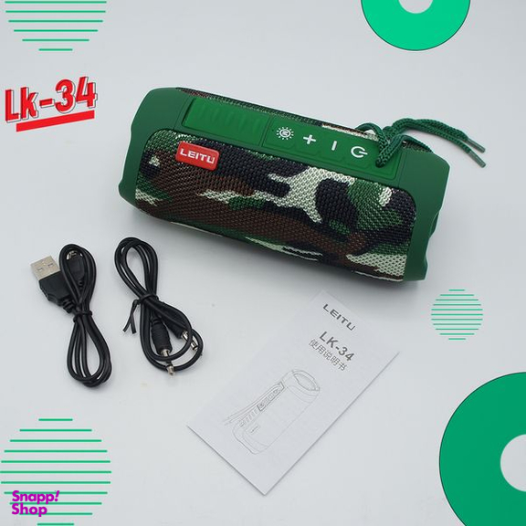 اسپیکر بلوتوثی قابل حمل لیتو مدل LK - 34