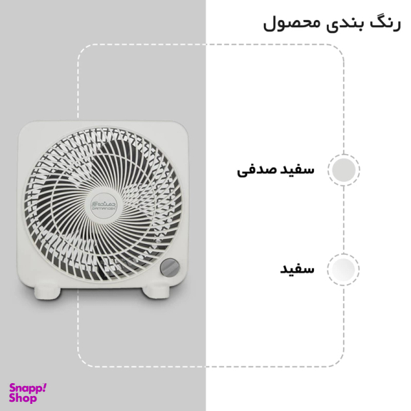 پنکه رومیزی دمنده مدل Haleh