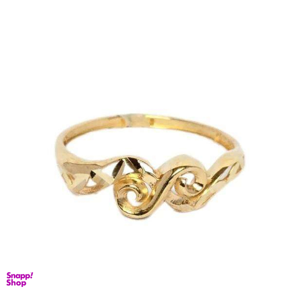 انگشتر طلا 18 عیار زنانه مدل تابان sh0390