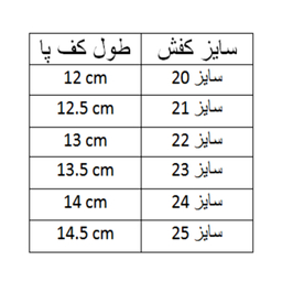 کفش تخت نوزاد مدل سوتی کد A-1019
