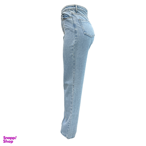 شلوار زنانه کد 210-6 رنگ آبی روشن