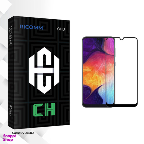 محافظ صفحه نمایش ریکام مدل CH glass مناسب برای گوشی موبایل سامسونگ Galaxy A30