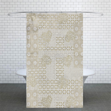 پرده حمام کد PH175 سایز 180×200 سانتی متر