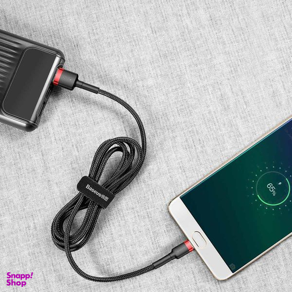 کابل تبدیل USB به microUSB بیسوس مدل CAMKLF-C91 طول 2 متر