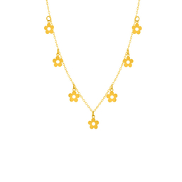 گردنبند طلا 18 عیار زنانه اقلیمه کد GT1370