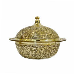 قندان برنجی مدل 190007