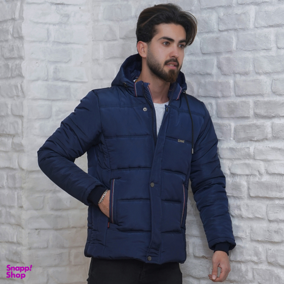 کاپشن مردانه مدل 1102 رنگ سرمه ای