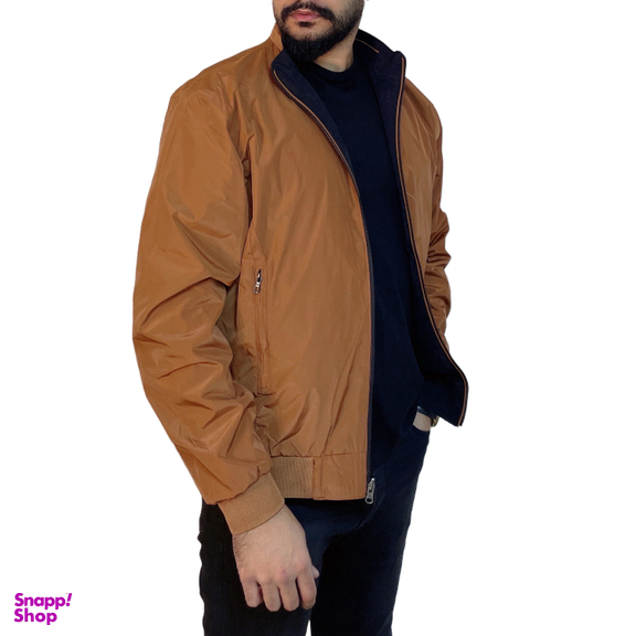 کاپشن مردانه مدل دورو کد 117 رنگ مشکی آجری