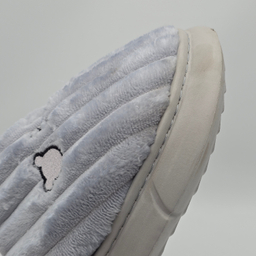 دمپایی حوله ای کد 6788 رنگ خاکستری روشن