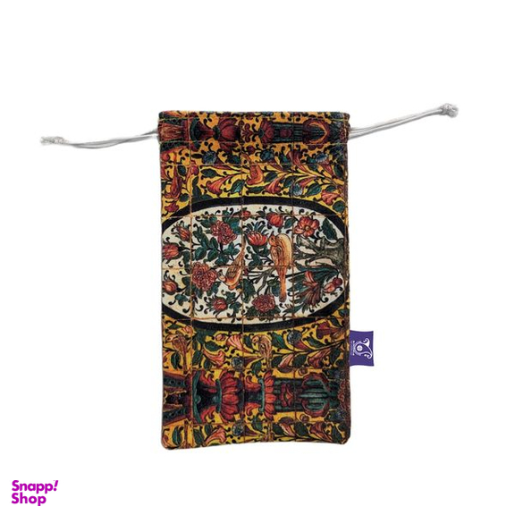 کاور عینک ترمه طراحان ایده مدل مرغ های مینیاتوری کد Trm522 به همراه دستمال