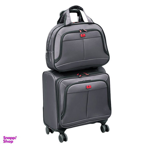 ست چمدان خلبانی طرح Pierre Cardin مدل PG5578 مجموعه دو عددی
