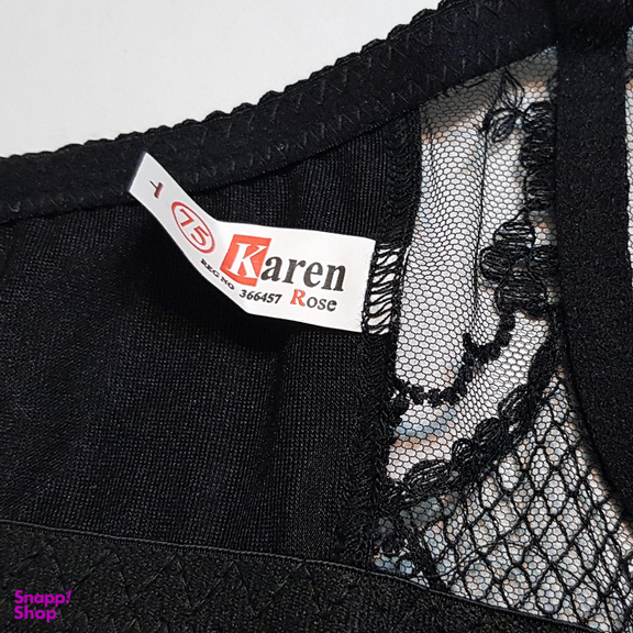 ست شورت و سوتین زنانه کارنا رز مدل فنردار کد 5168 رنگ مشکی