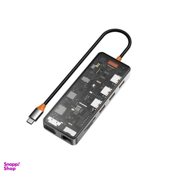 هاب 11 پورت Type-C ویوو مدل Cyber Hub CB-011