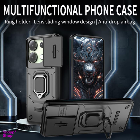 کاور گوشی موبایل سامورایی مدل SHOCKPROOF مناسب برای شیائومی Redmi Note 13 4G