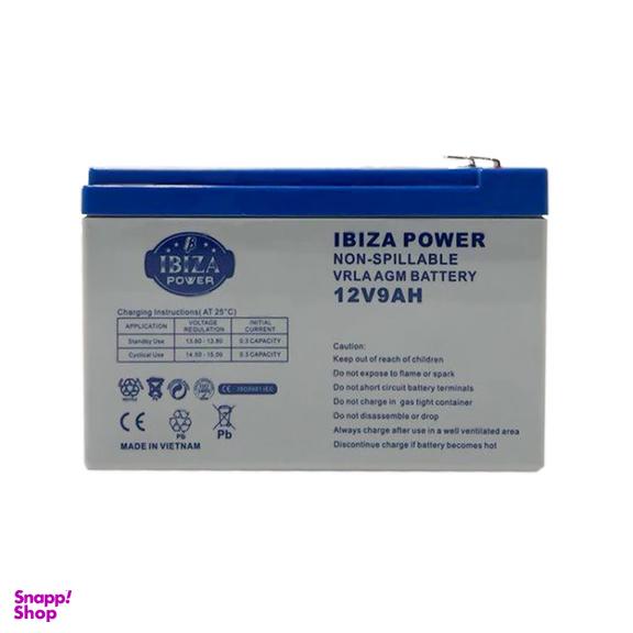باتری UPS ایبیزا مدل 12V-9A
