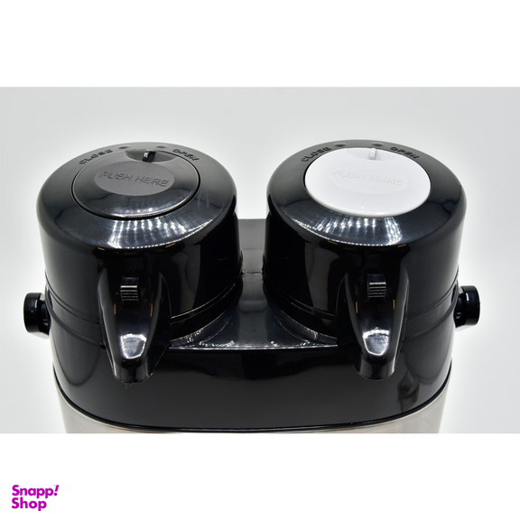 فلاسک دوقلو یونیک مدل استیل کد 9060 گنجایش 1.6 لیتر